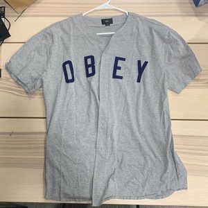 Obey T-Shirt Baseball Jersey